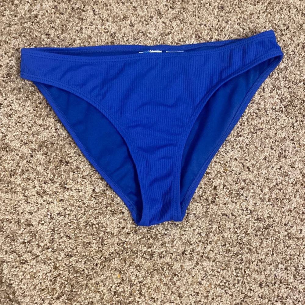blue bikini bottoms